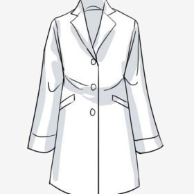 Women Custom Lab Coat
